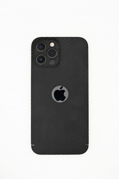 Carbon Cover iPhone 13 Pro with Logowindow